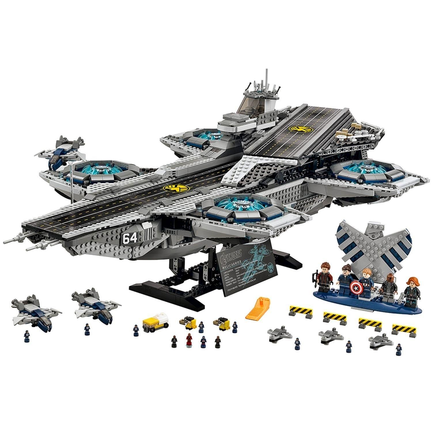 Lego 76042 - The Avengers - L'h�litransport Du Shield - 6