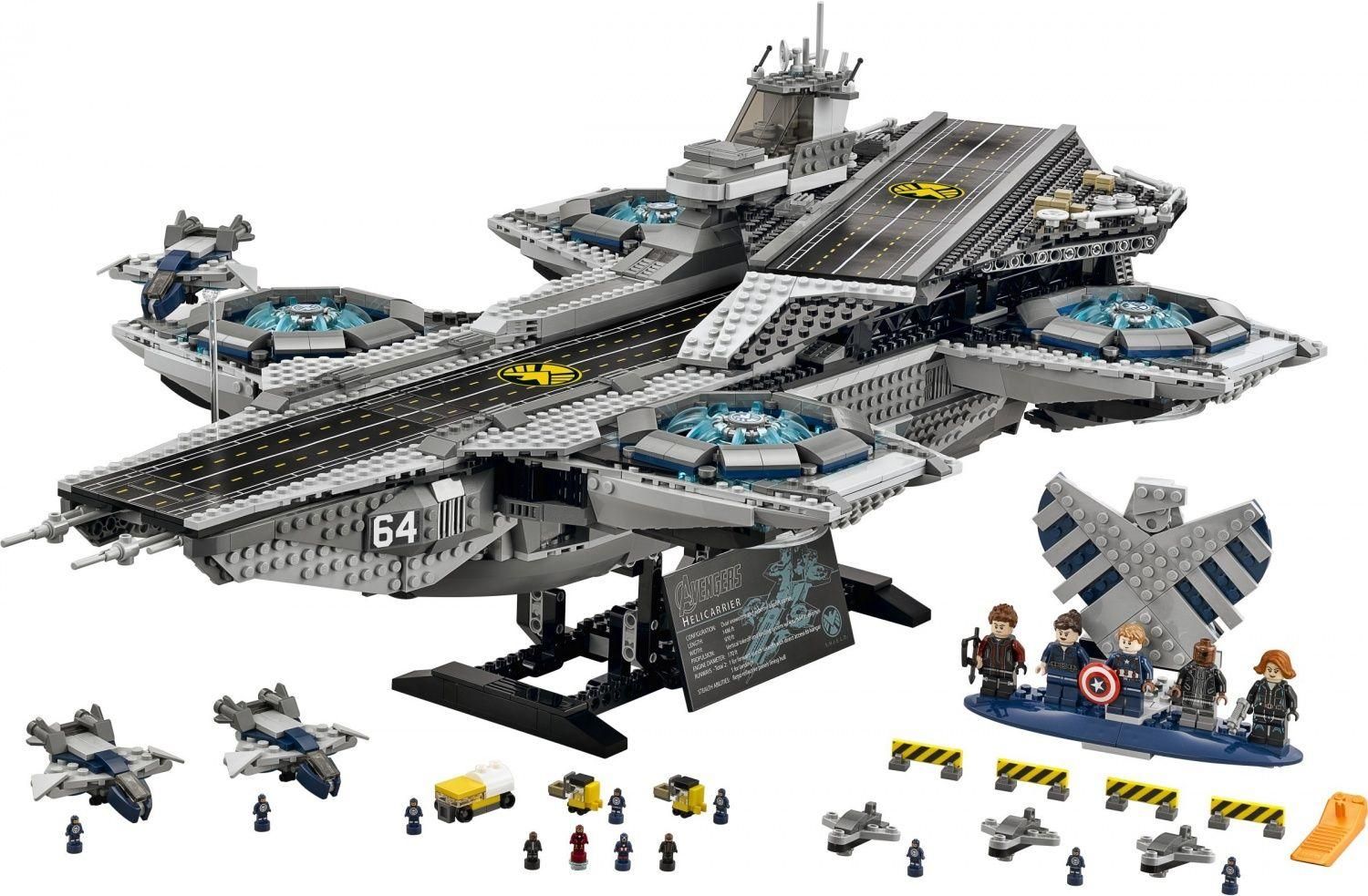 Lego 76042 - The Avengers - L'h�litransport Du Shield - 7