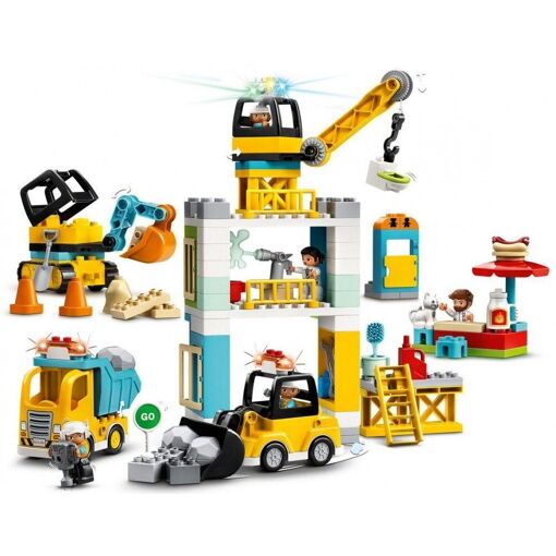 Lego Duplo - La Grue Et Les Engins De Construction - 10933 - 3