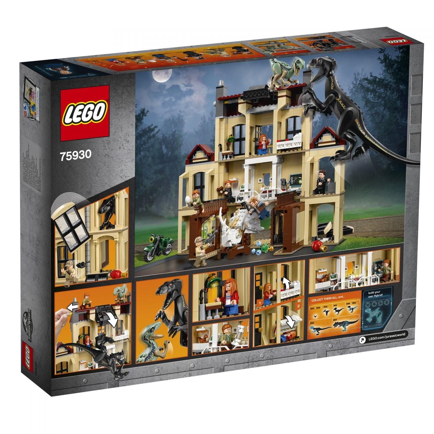 Lego Jurassic World - La Fureur De Indoraptor � Lockwood Estate - 75930 - 2