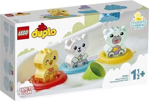 Lego Duplo - Jouet De Bain : Le Train Flottant Des Animaux - 10965