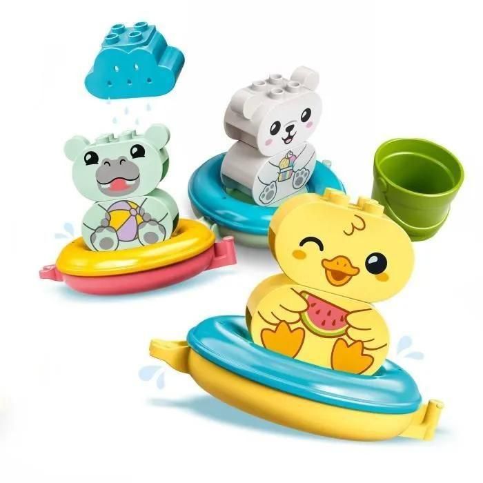 Lego Duplo - Jouet De Bain : Le Train Flottant Des Animaux - 10965 - 2