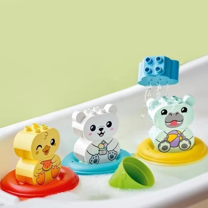 Lego Duplo - Jouet De Bain : Le Train Flottant Des Animaux - 10965 - 4