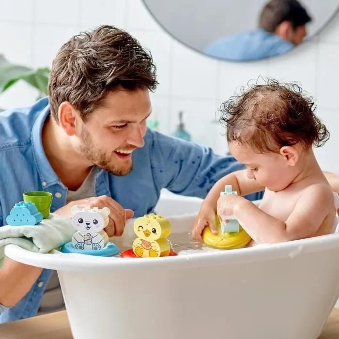 Lego Duplo - Jouet De Bain : Le Train Flottant Des Animaux - 10965 - 5