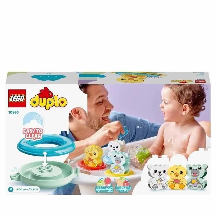 Lego Duplo - Jouet De Bain : Le Train Flottant Des Animaux - 10965 - 6