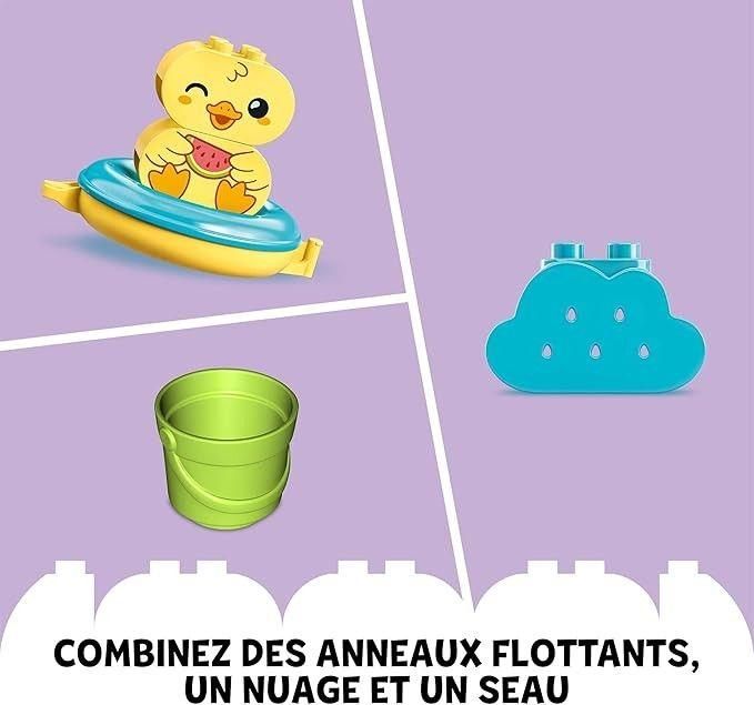 Lego Duplo - Jouet De Bain : Le Train Flottant Des Animaux - 10965 - 9
