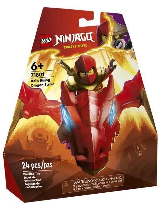 Lego Ninjago - L'attaque Du Dragon Rebelle De Kai - 71801