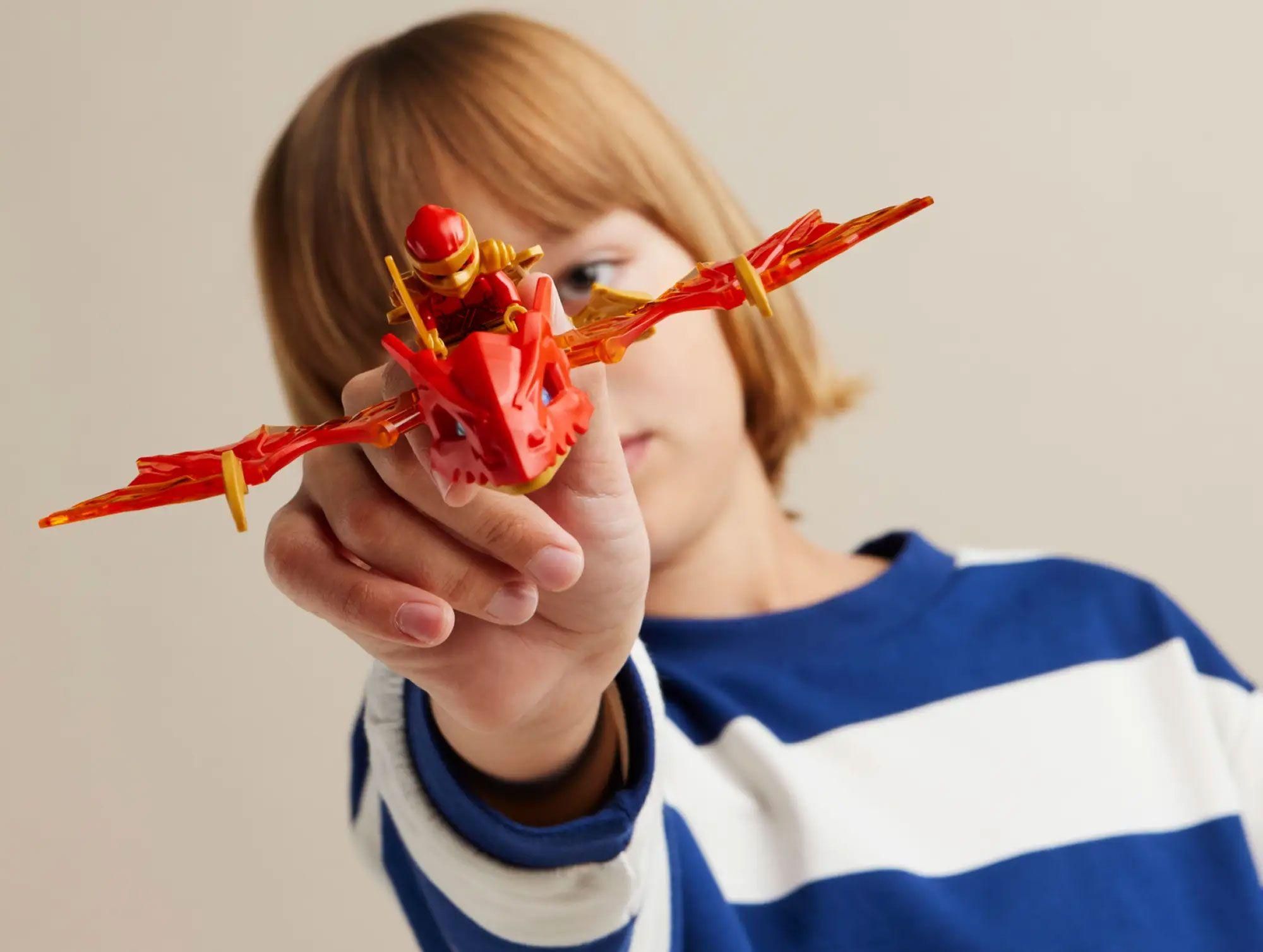 Lego Ninjago - L'attaque Du Dragon Rebelle De Kai - 71801 - 7
