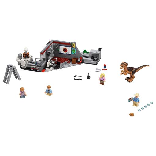 Lego Jurassic World - La Poursuite Du V�lociraptor - Jurassic Park - 75932 - 2