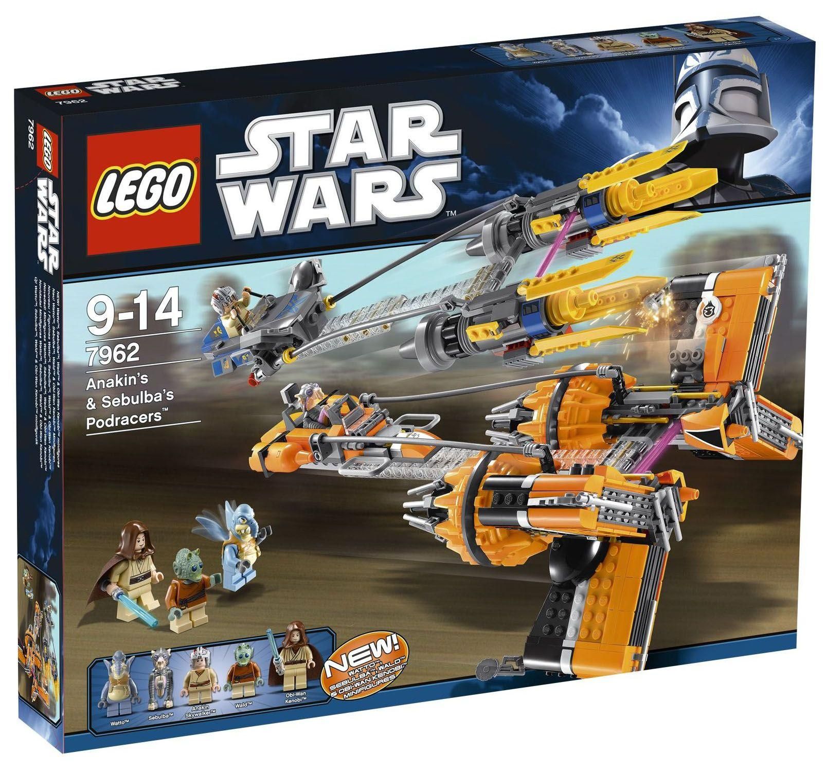 Lego Star Wars - Anakin Skywalker And Sebulba's Podracers - 7962