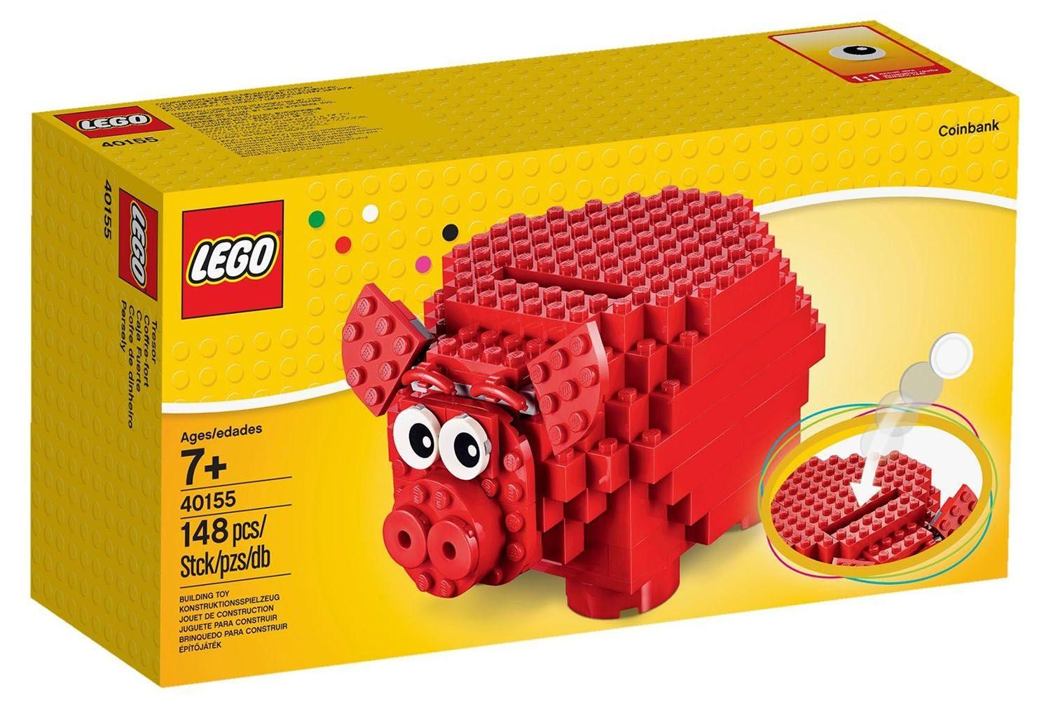 Lego Saisonnier - Tirelire-Cochon - 40155