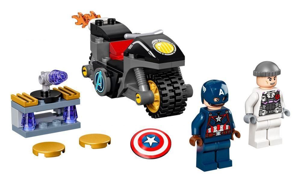 Lego Marvel - L'affrontement Entre Captain America Et Hydra - 76189 - 3