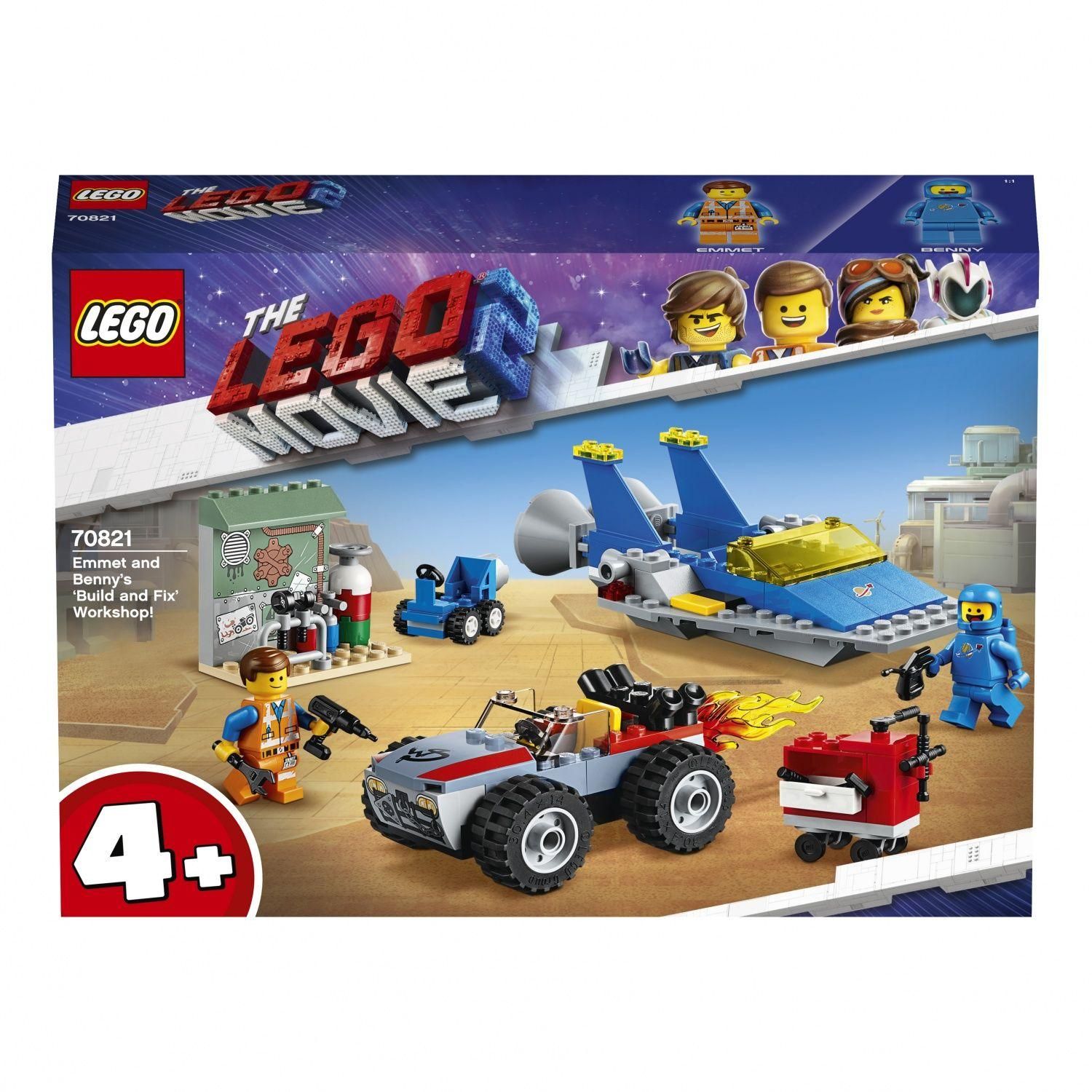 Lego The Lego Movie - L'atelier 'Construire Et R�parer' D'emmet Et Benny ! ... - 3