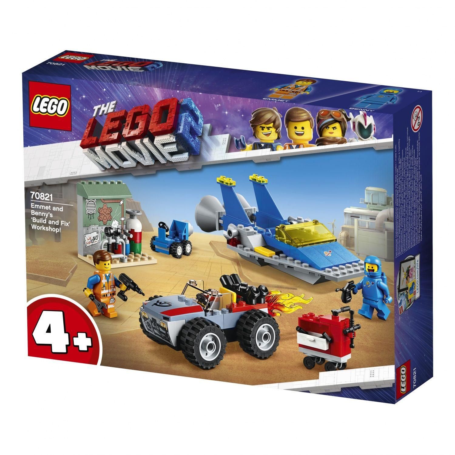Lego The Lego Movie - L'atelier 'Construire Et R�parer' D'emmet Et Benny ! ... - 4