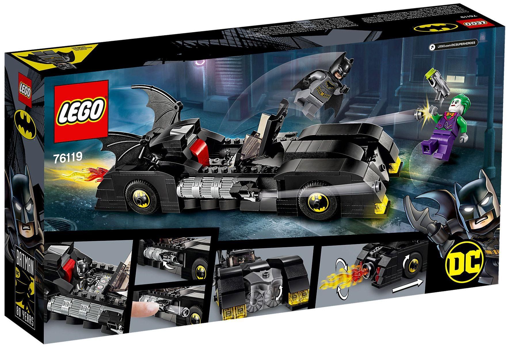 Lego Dc Comics - Batmobile : La Poursuite Du Joker - 76119 - 2