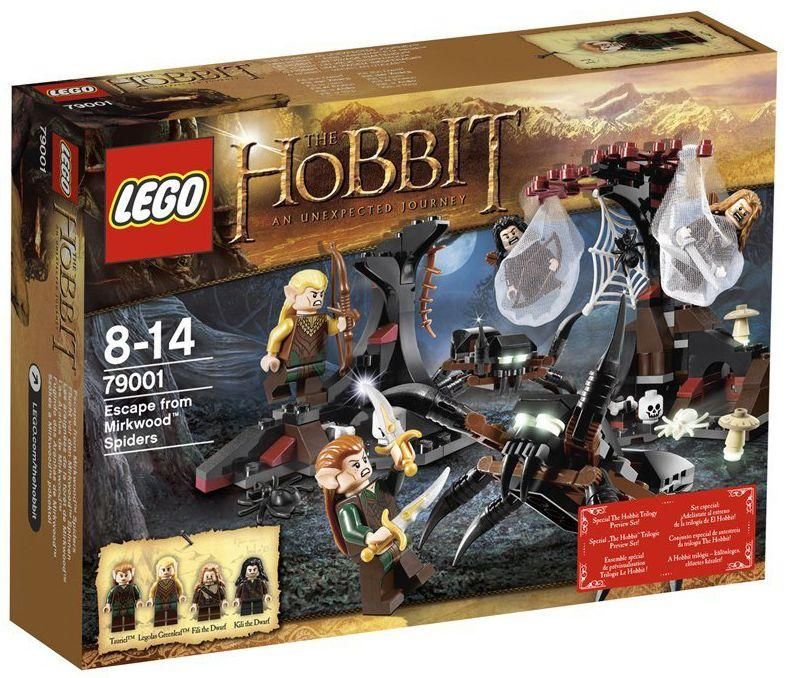 Lego Le Hobbit - Les Araignes De La Fort De Mirkwood - 79001