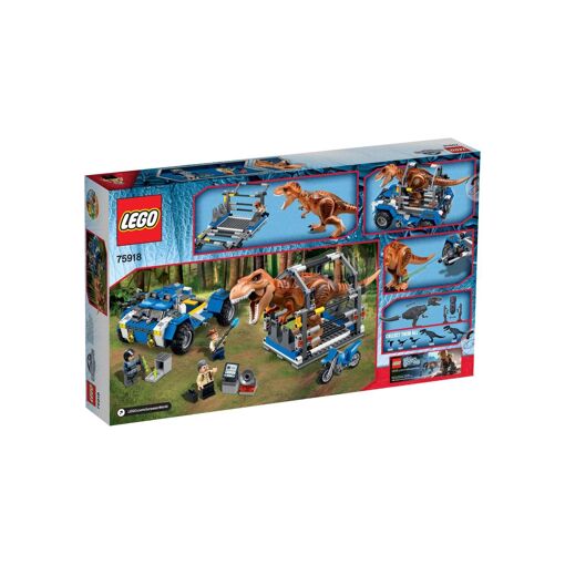 Lego Jurassic World - La Poursuite Du T-Rex - 75918 - 2