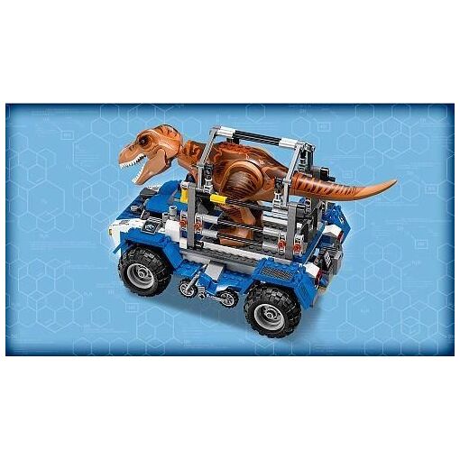 Lego Jurassic World - La Poursuite Du T-Rex - 75918 - 4