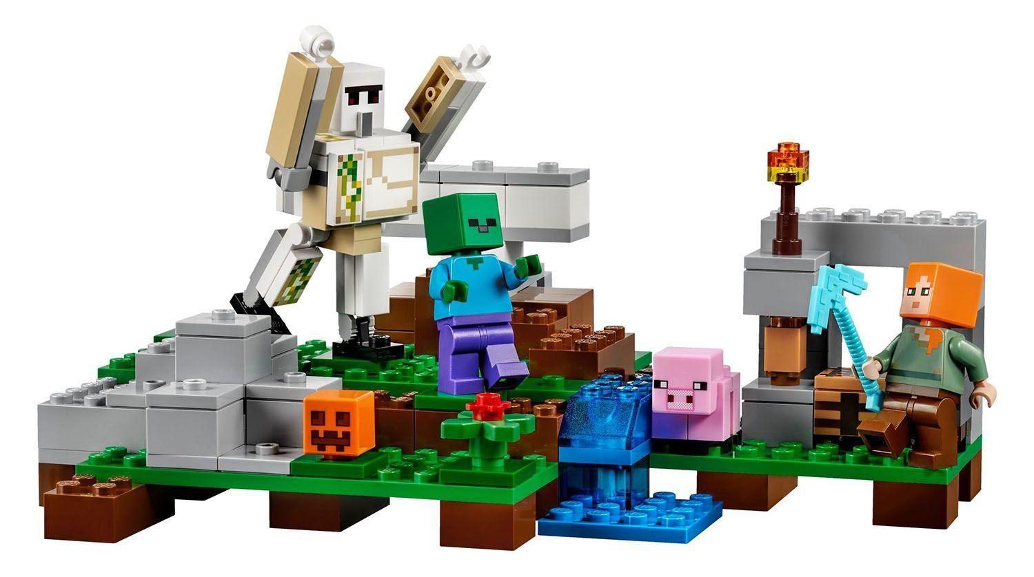 Lego Minecraft - Le Golem De Fer - 21123 - 4