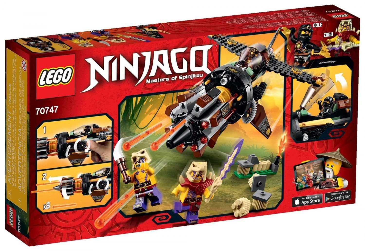 Lego Ninjago - Le Jet Multi-Missiles - 70747 - 2