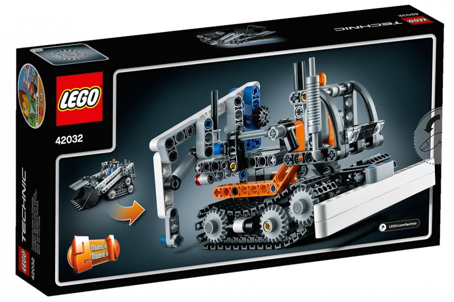Lego Technic - La Chargeuse Compacte Sur Chenilles - 42032 - 2