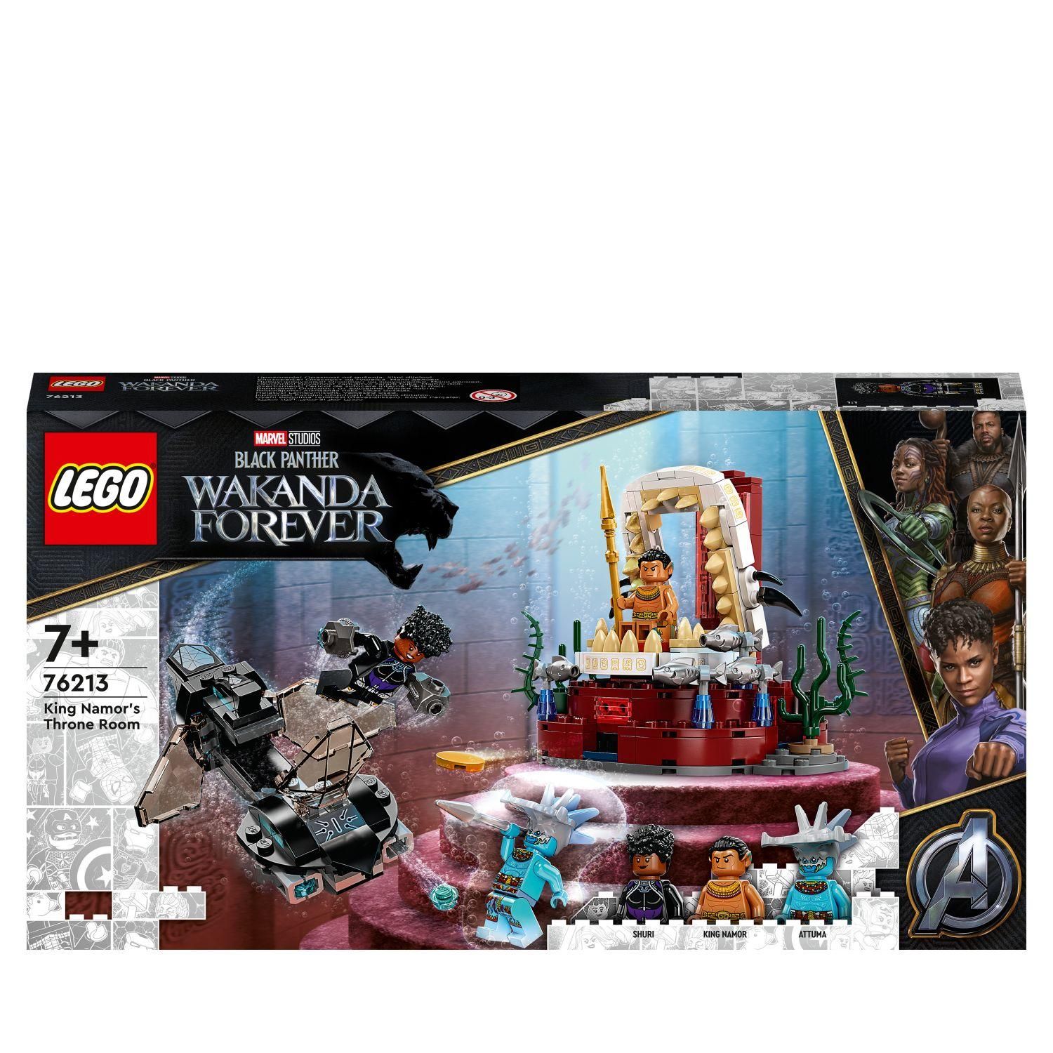 Lego Marvel - La Salle Du Tr�ne Du Roi Namor - 76213