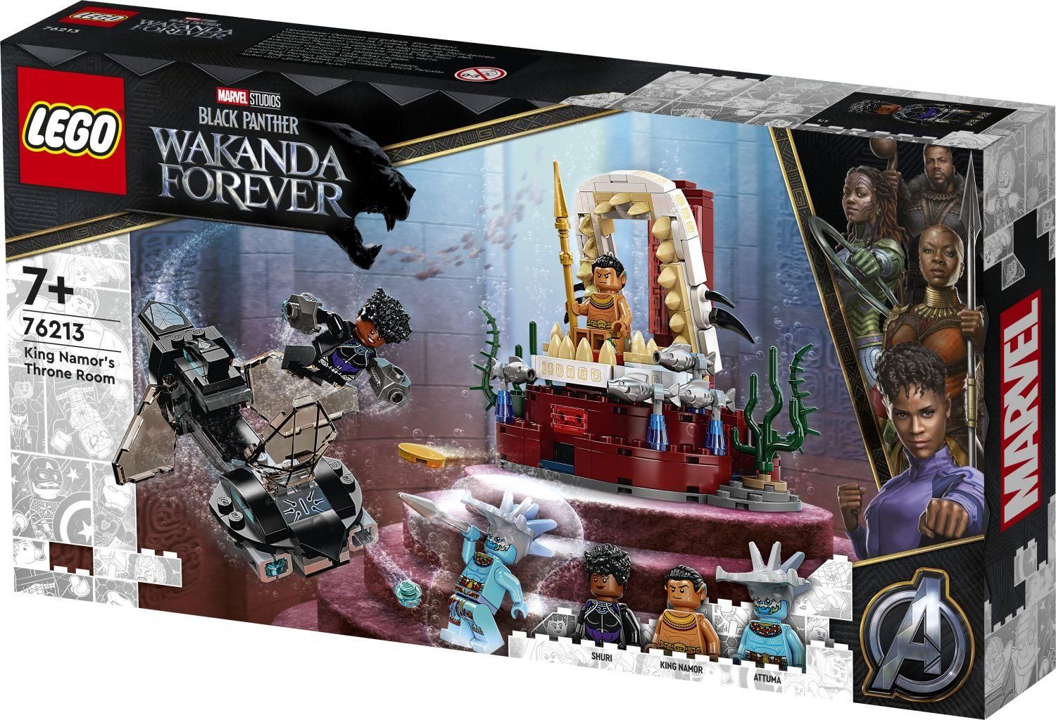 Lego Marvel - La Salle Du Tr�ne Du Roi Namor - 76213 - 4