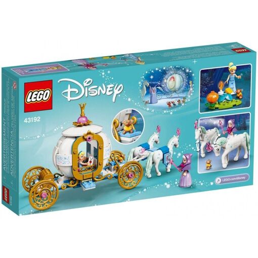 Lego Disney - Le Carrosse Royal De Cendrillon - 43192 - 2