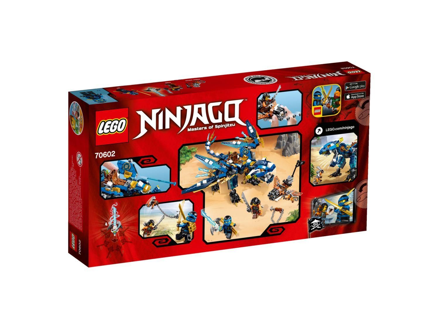 Lego Ninjago - Le Dragon �l�mentaire De Jay - 70602 - 2