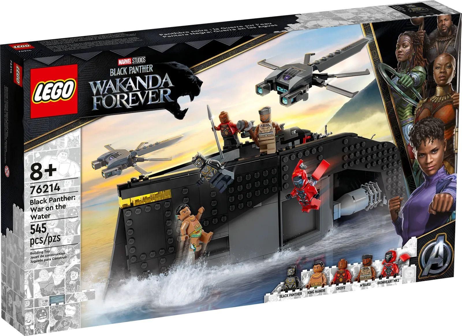 Lego Marvel - Black Panther : La Guerre Sur L'eau - 76214
