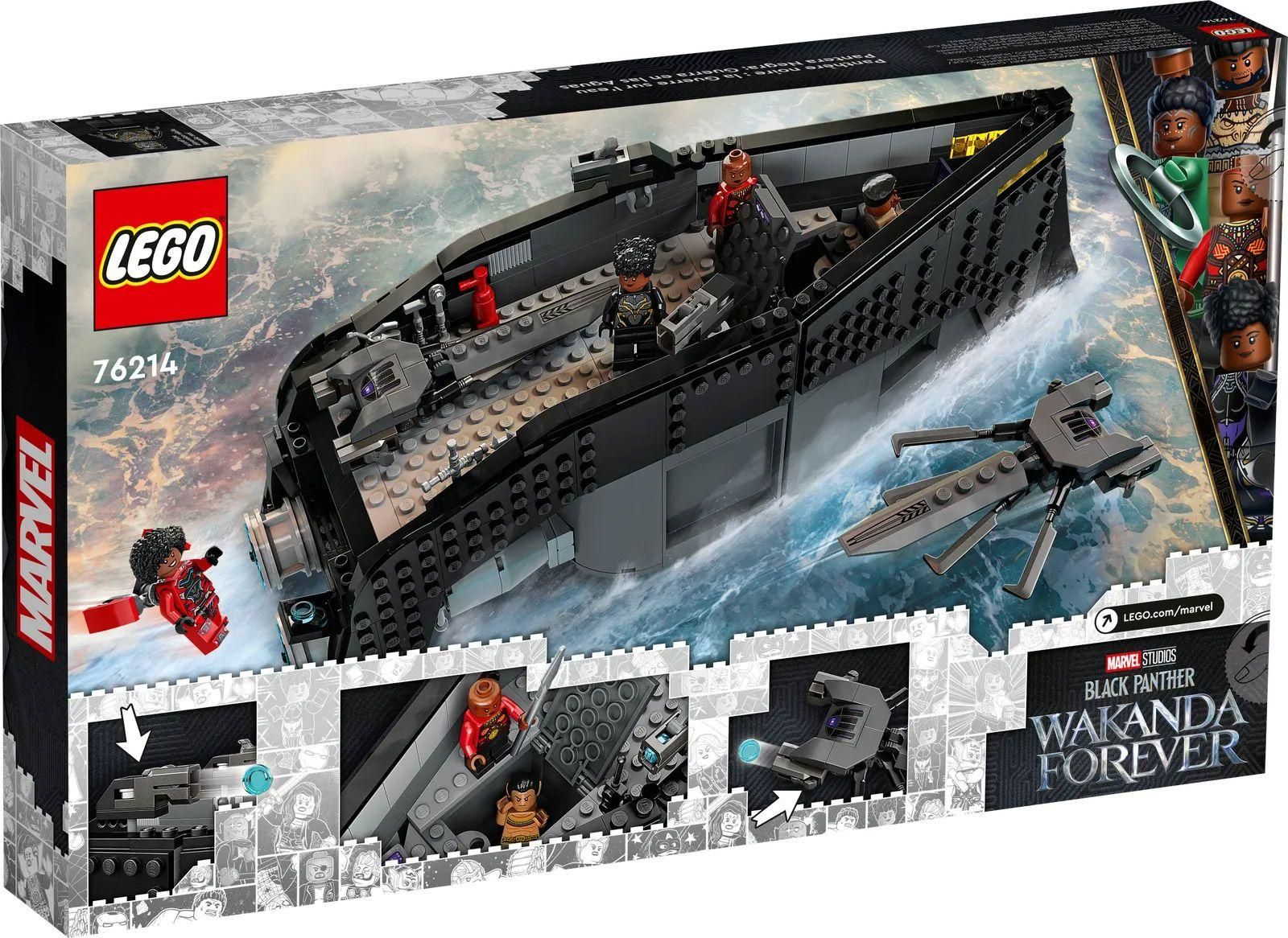 Lego Marvel - Black Panther : La Guerre Sur L'eau - 76214 - 2