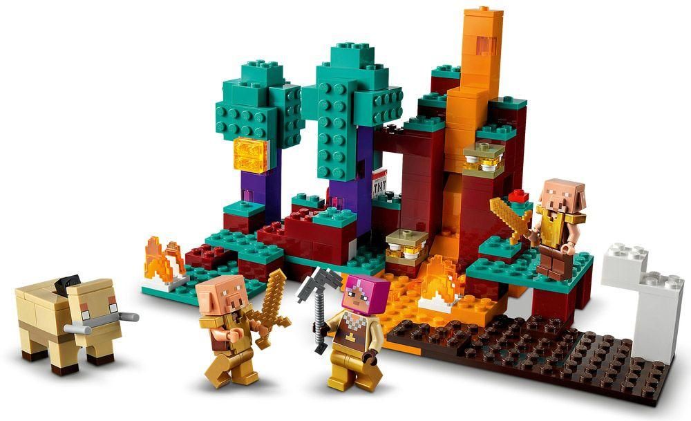 Lego Minecraft - La For�t Biscornue - 21168 - 4