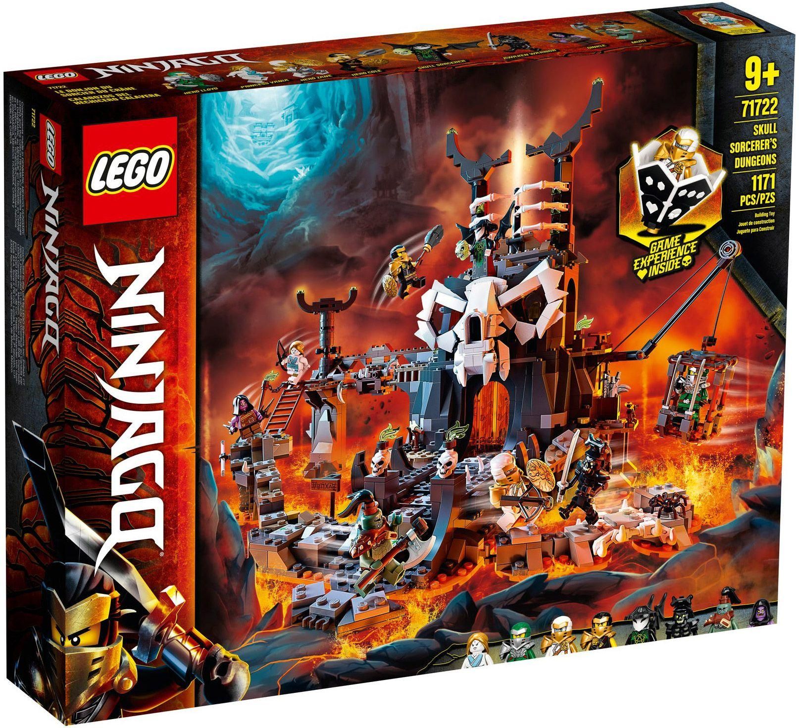 Lego Ninjago - Le Donjon Du Sorcier Au Crne - 71722