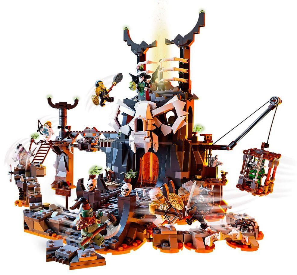 Lego Ninjago - Le Donjon Du Sorcier Au Crne - 71722 - 3