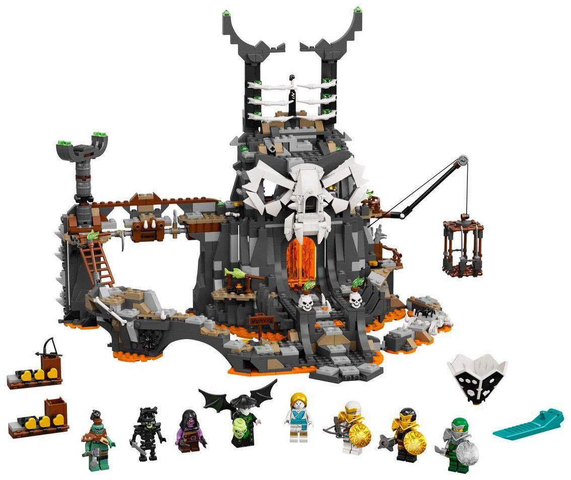 Lego Ninjago - Le Donjon Du Sorcier Au Crne - 71722 - 4