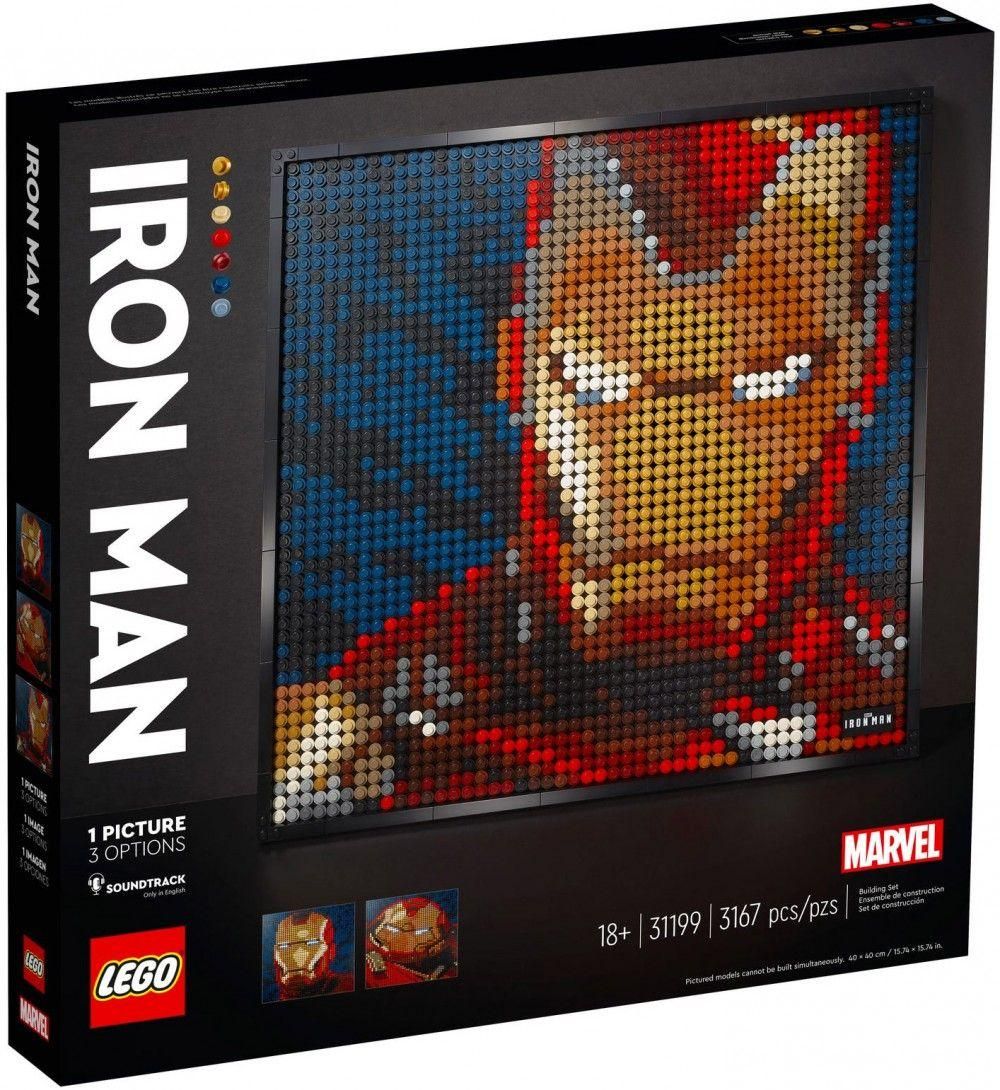Lego Art - Iron Man De Marvel Studios - 31199