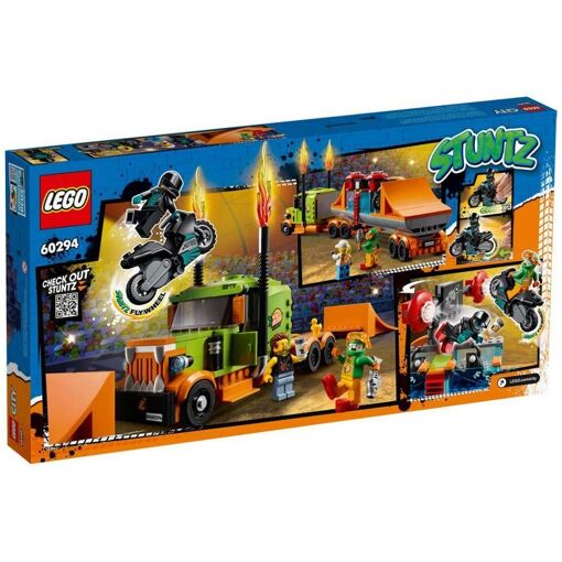 Lego City - Le Camion De Spectacle Des Cascadeurs - 60294 - 2