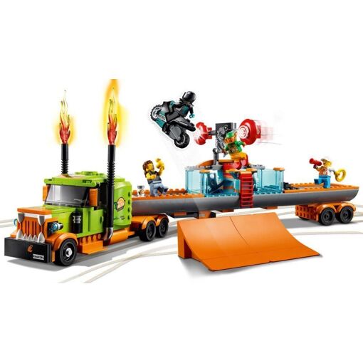 Lego City - Le Camion De Spectacle Des Cascadeurs - 60294 - 4