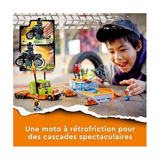 Lego City - Le Camion De Spectacle Des Cascadeurs - 60294 - 6