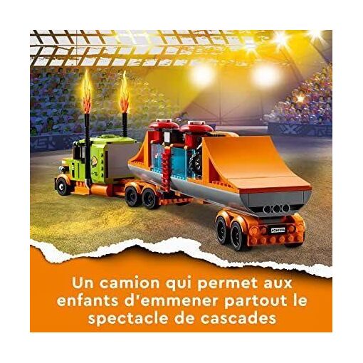 Lego City - Le Camion De Spectacle Des Cascadeurs - 60294 - 7