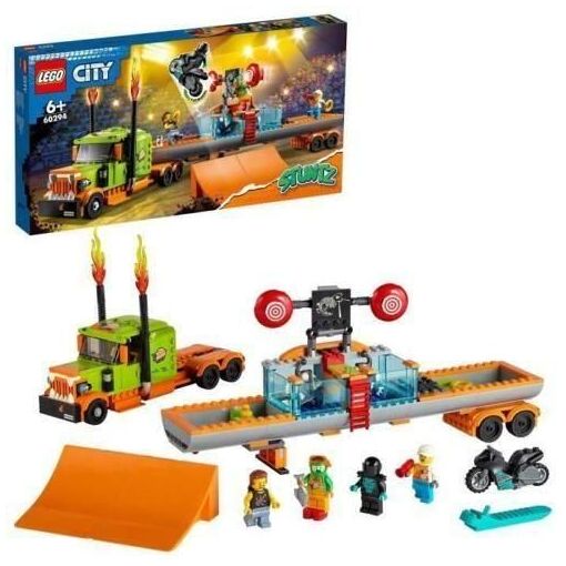 Lego City - Le Camion De Spectacle Des Cascadeurs - 60294 - 8