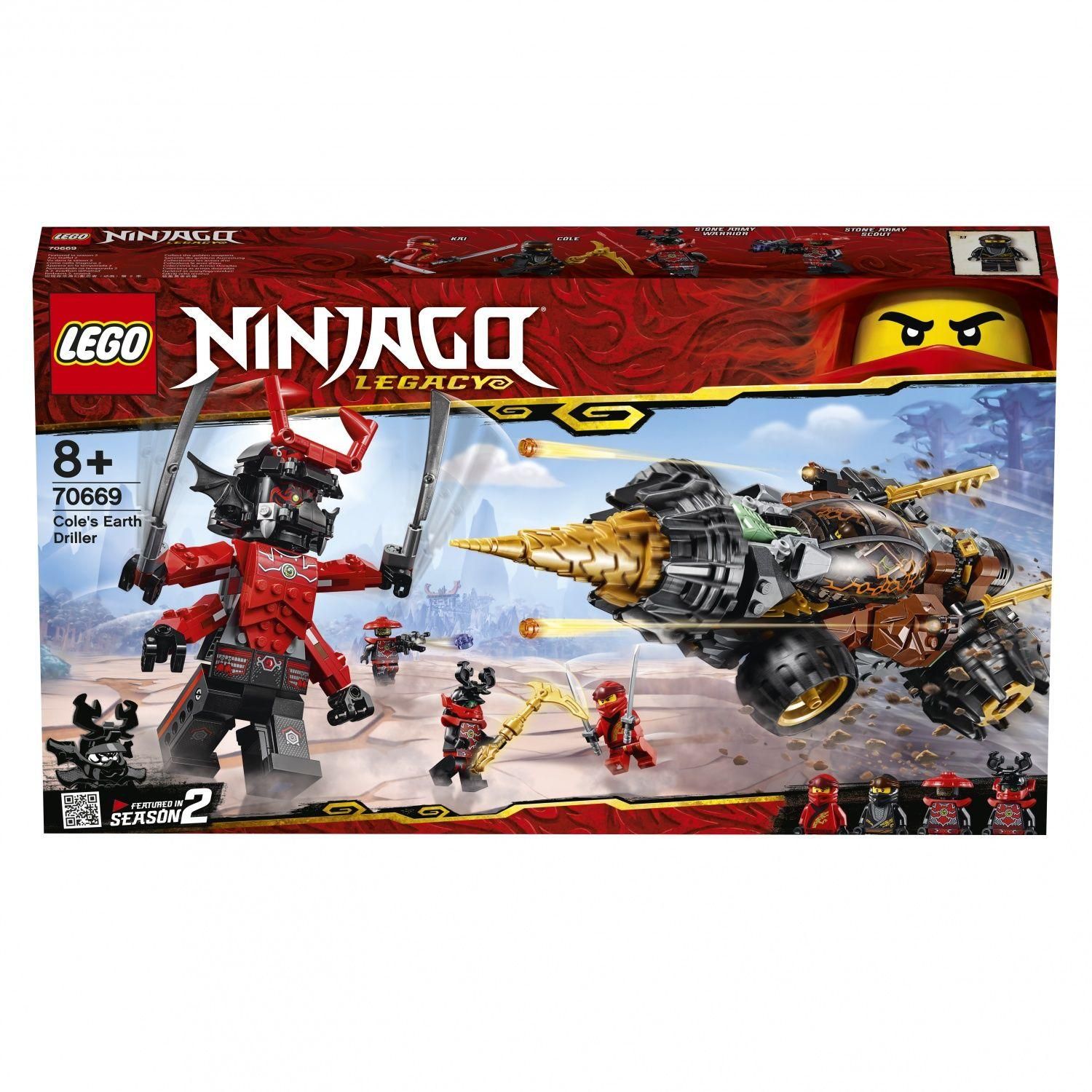 Lego Ninjago - La Foreuse De Cole - 70669