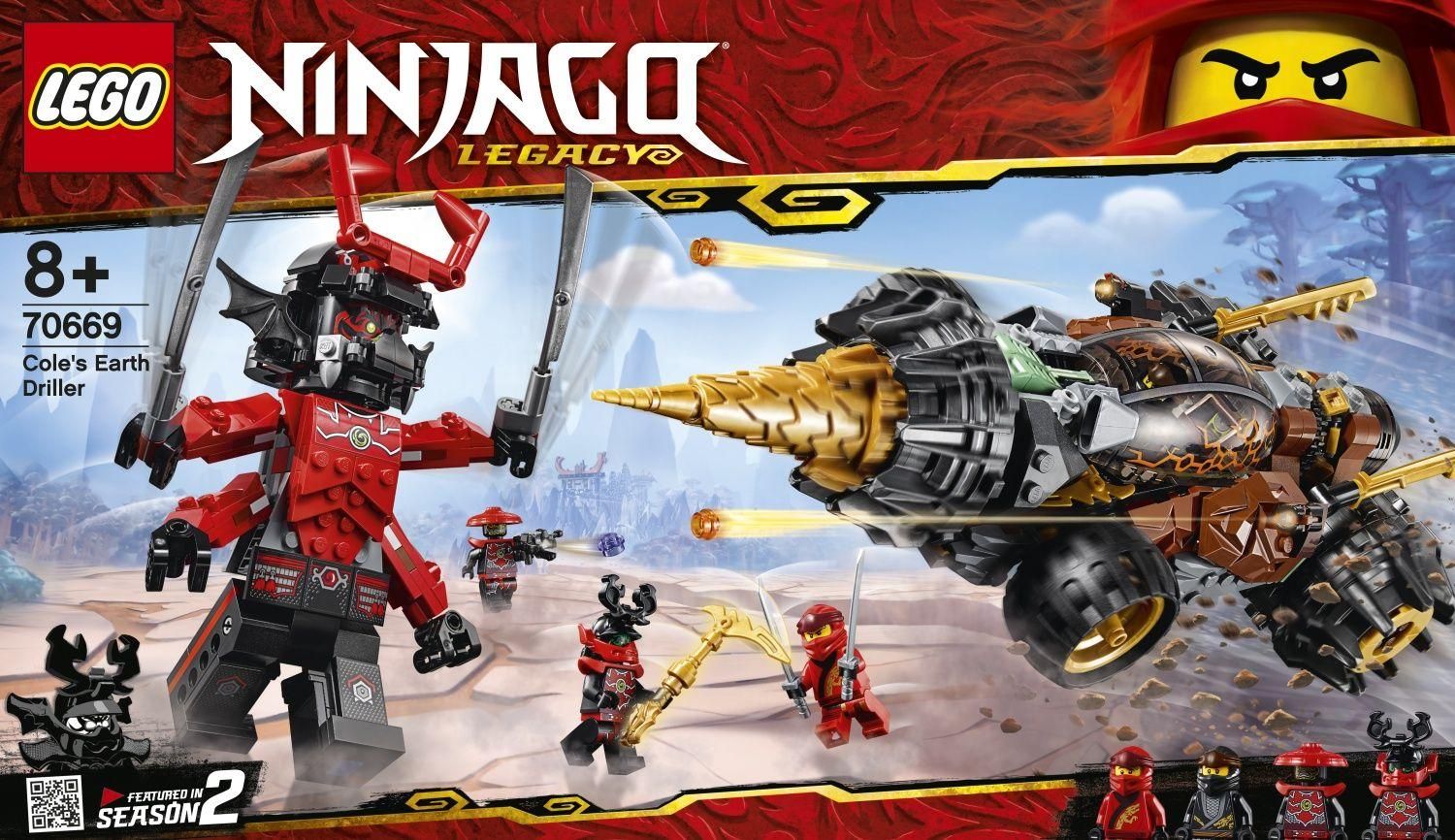 Lego Ninjago - La Foreuse De Cole - 70669 - 2