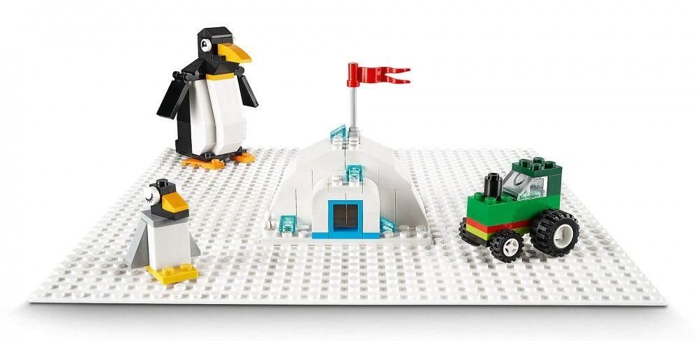 Lego Classic - La Plaque De Base Blanche - 11010 - 3