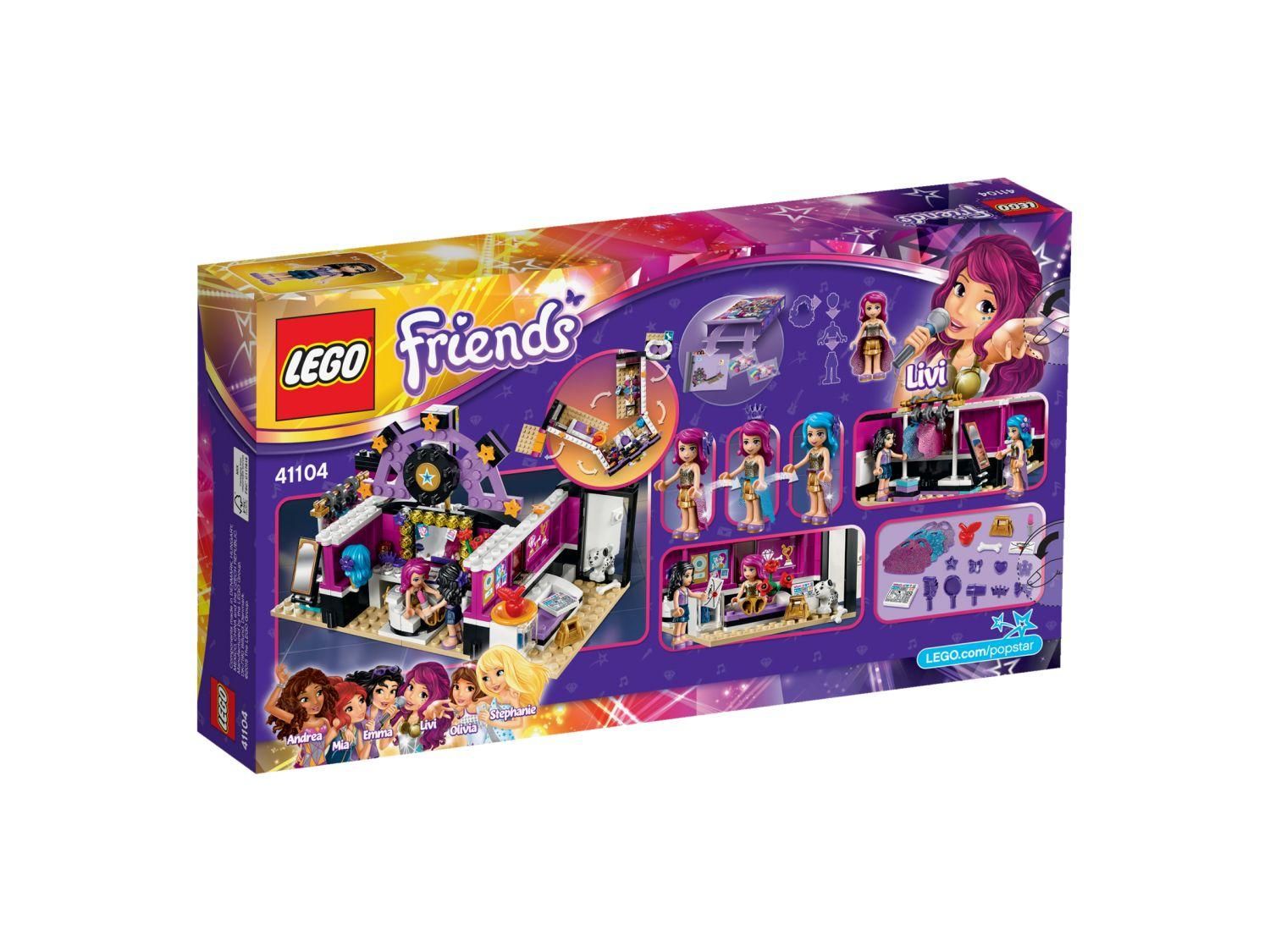 Lego Friends - La Loge De La Chanteuse - 41104 - 2