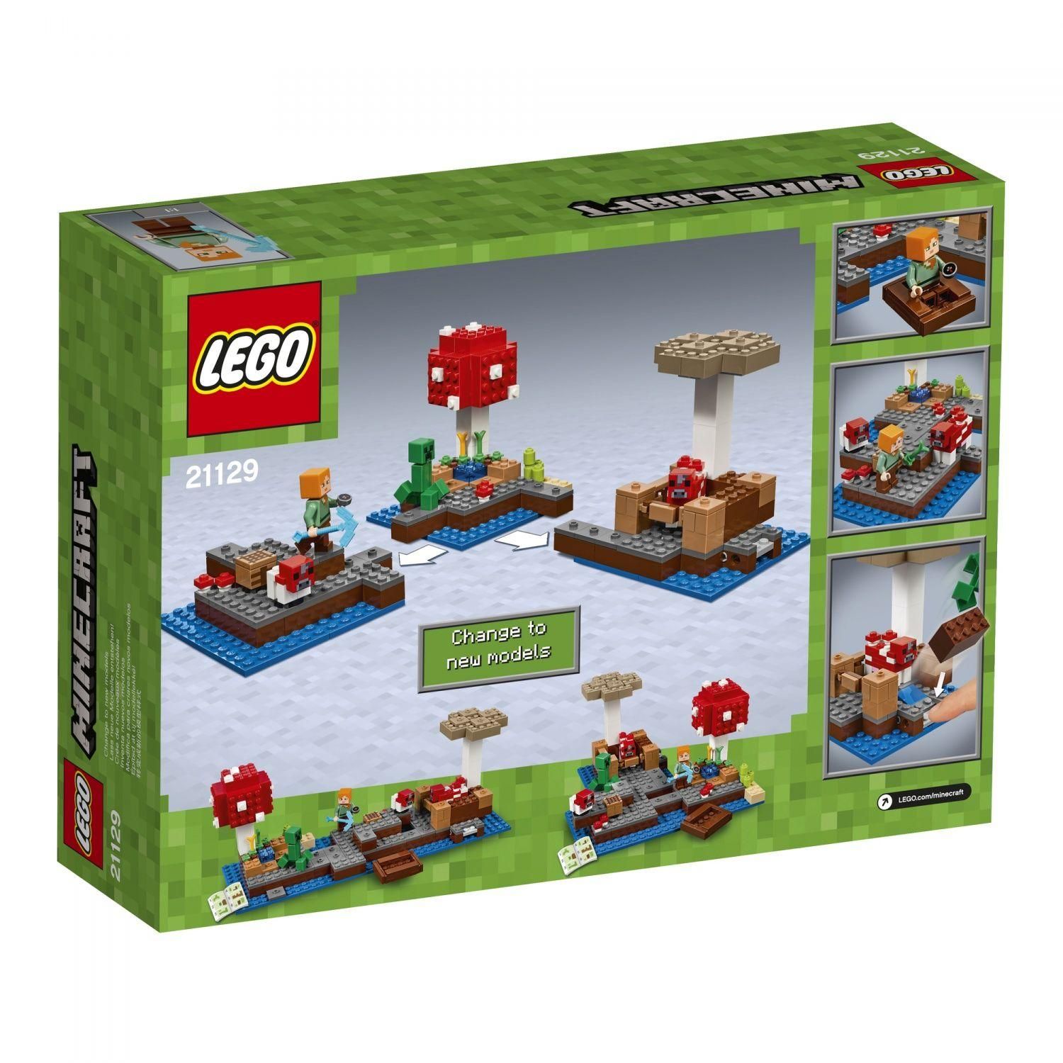 Lego Minecraft - Le Biome Champignon - 21129 - 2