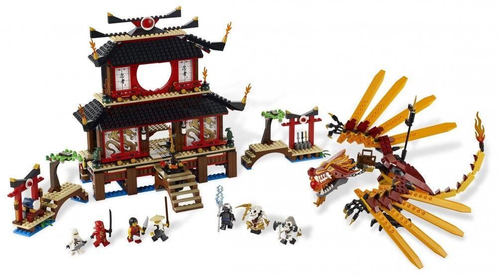 Lego Ninjago - Le Temple De Feu - 2507 - 2