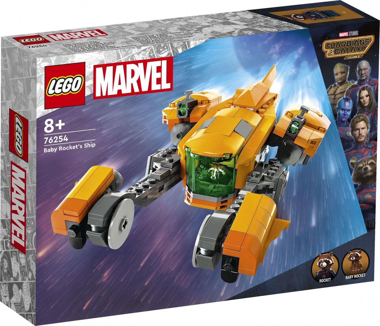 Lego Marvel - Le Vaisseau De B�b� Rocket - 76254 - 2