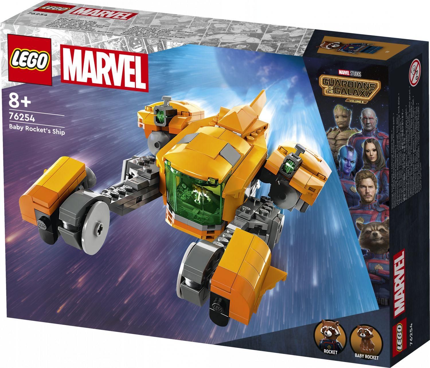Lego Marvel - Le Vaisseau De B�b� Rocket - 76254 - 3
