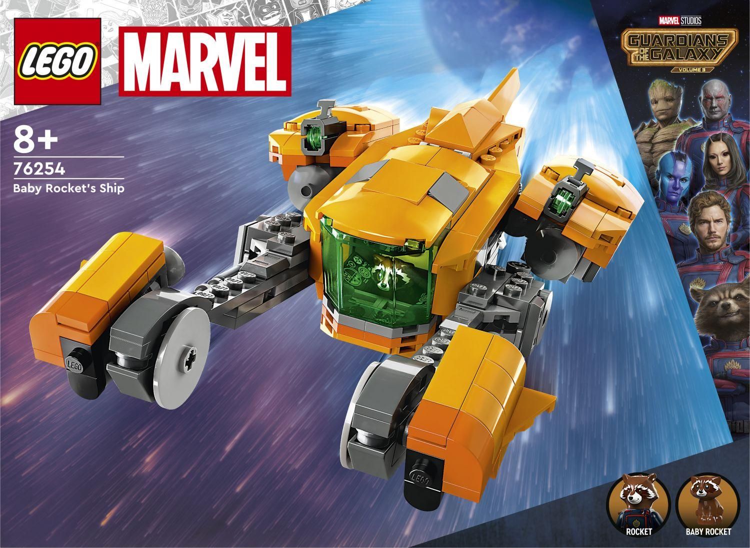 Lego Marvel - Le Vaisseau De B�b� Rocket - 76254 - 4